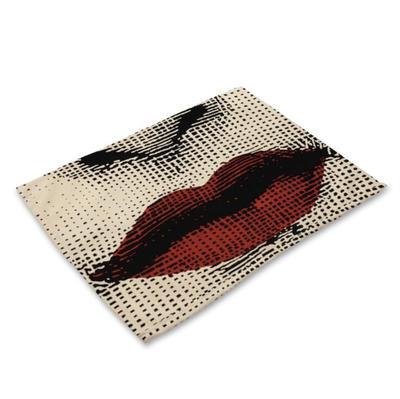 Cotton linen table mat