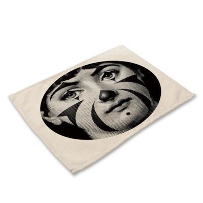 Cotton linen table mat