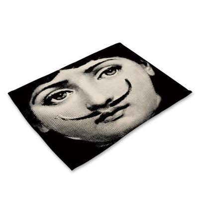 Cotton linen table mat