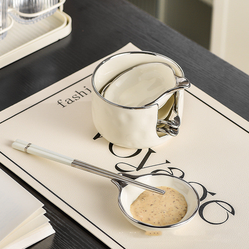 Ceramic Saucer Dish Home Use Set